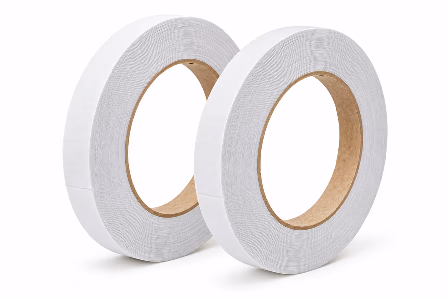 Two rolls of double-sided tissue tape